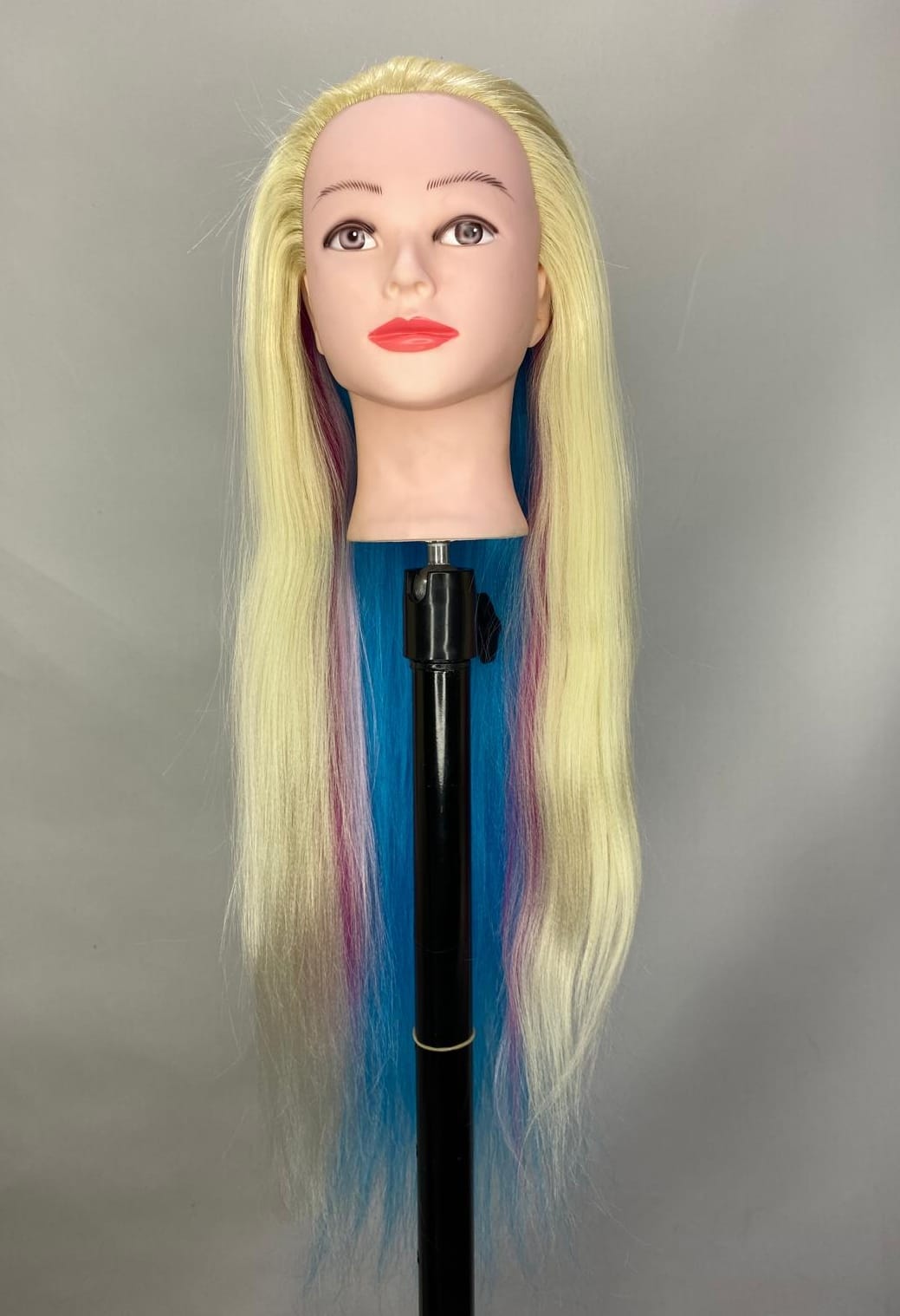 SENTETİK EĞİTİM MANKENİ PLATİN/FUŞYA/MAVİ